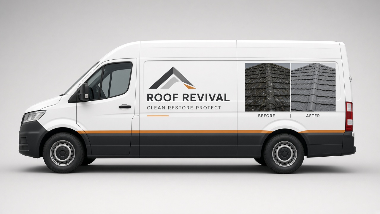 Truck wrap mockup